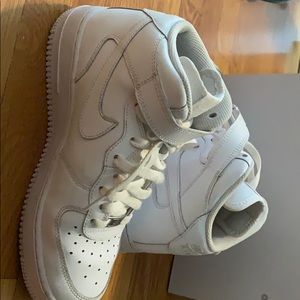 Air Force 1 Nike white high tops